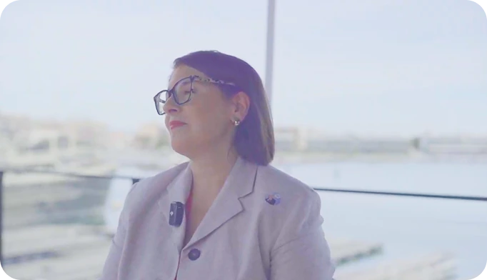 Idoya, funcionaria, alumna de Inversión Racional