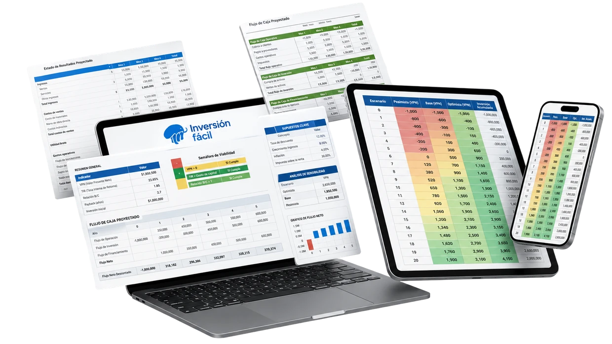Calculadora de interés compuesto y planificador de libertad financiera